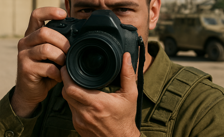 חייל עם מצלמה