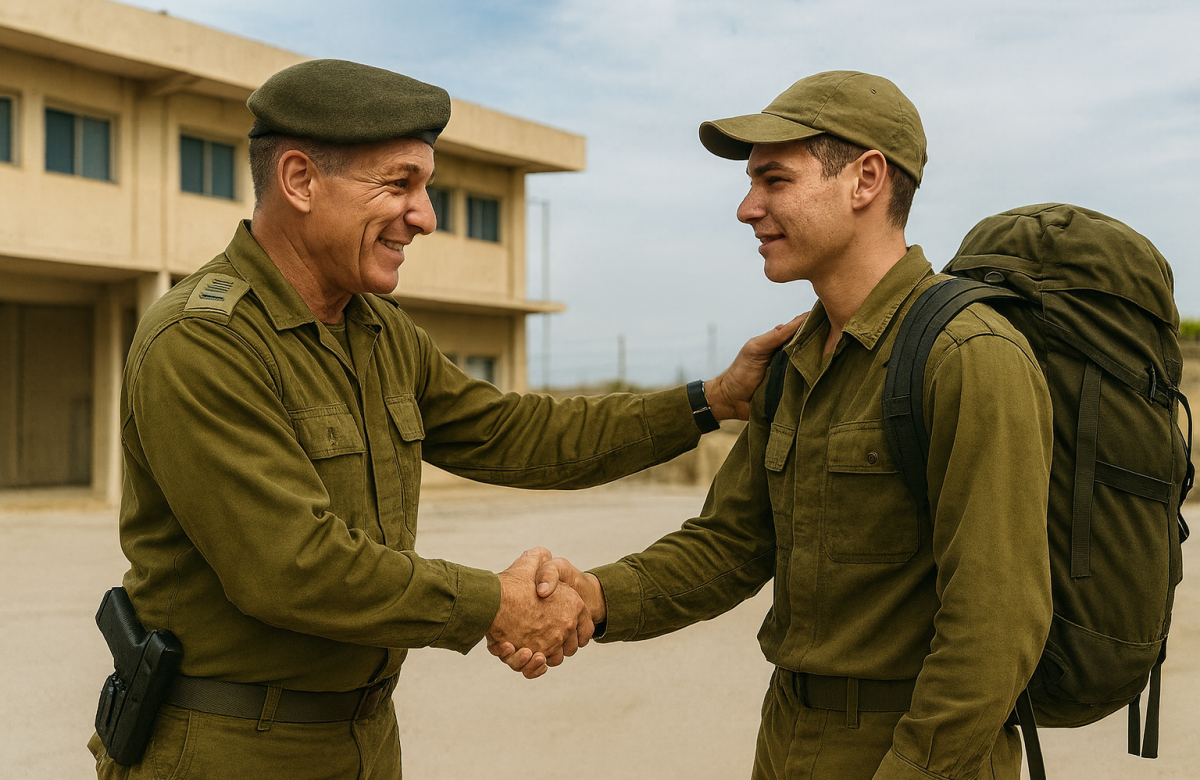 עריק חוזר לבסיס