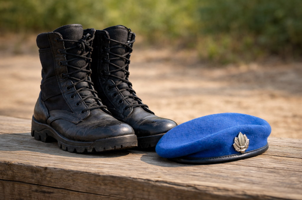 כומתה של חייל בכלא צבאי