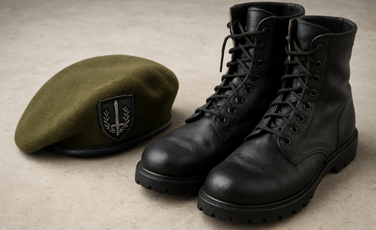 ציוד של חייל בוועדת התאמה